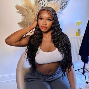 deep wave silk top full lace wigs