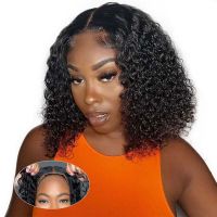 curly lace front wig human hair
