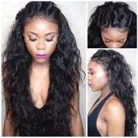 Full Lace Wigs Malaysian Virgin Hair Brazilian Curl