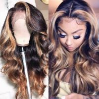  WowEbony Invisible HD Transparent Lace Front Wigs Single Knots, 150% Density,Silky Straight [HDW01]
