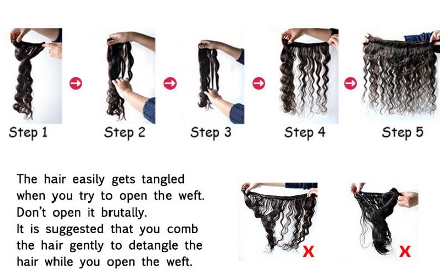 HOW TO OPEN A BUNDLE OF WEFT How to open a bundle of weft