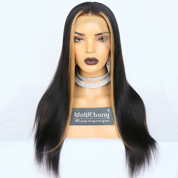 chunk stripe color wigs